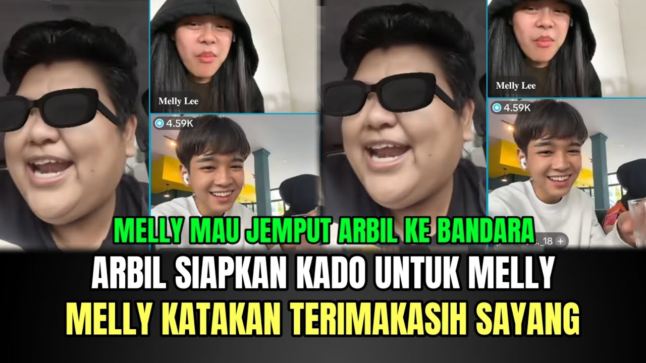 Arbil Siapkan Kado Spesial Untuk Melly lee, Melly Katakan Terimakasih Sayang!