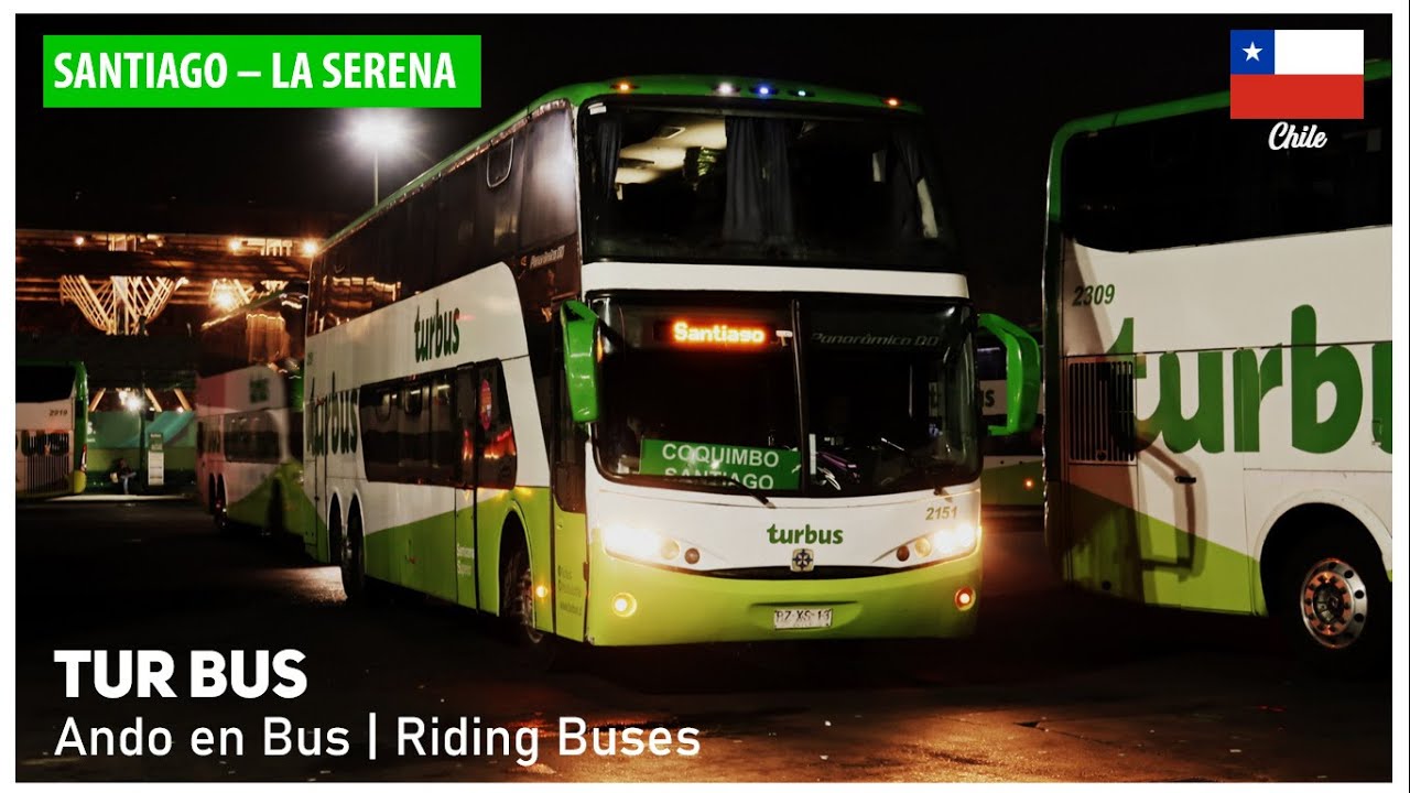 Поездка TURBUS SANTIAGO - LA SERENA на исторических автобусах BUSSCAR PANORAMICO DD