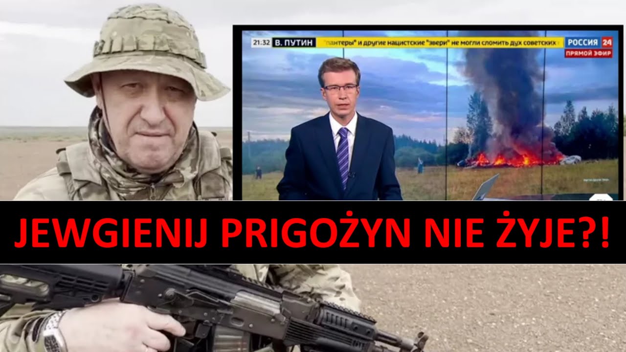 JEWGIENIJ PRIGOŻYN NIE ŻYJE?! Czy szef Wagnerowc&oacute;w był w zestrzelonym samolocie? Co z WIG20? Odc. 75