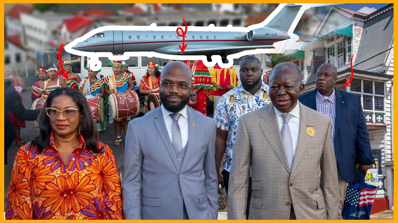 The King Historic Visit To Suriname 