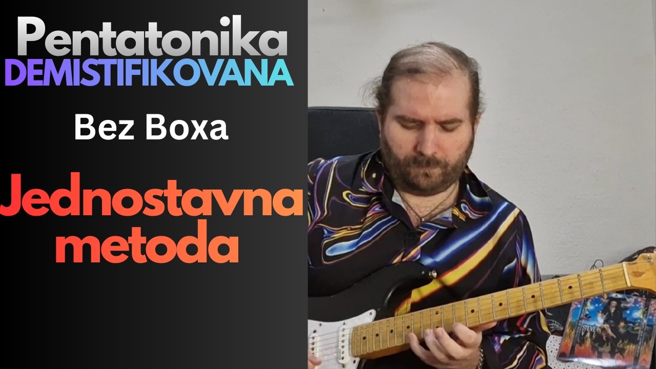 Pentatonika Demistifikovana - Pentatonika Za Gitaru - Jednostavna metoda za sviranje svuda po vratu