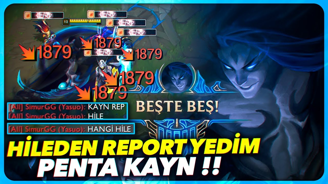 HİLEDEN REPORT ETTİLER İNŞ BAN YEMEM :( !! 3 PENTA ATIYORDUM NERDEYSE KAYN ORMAN !! YEMEKSEPETİ
