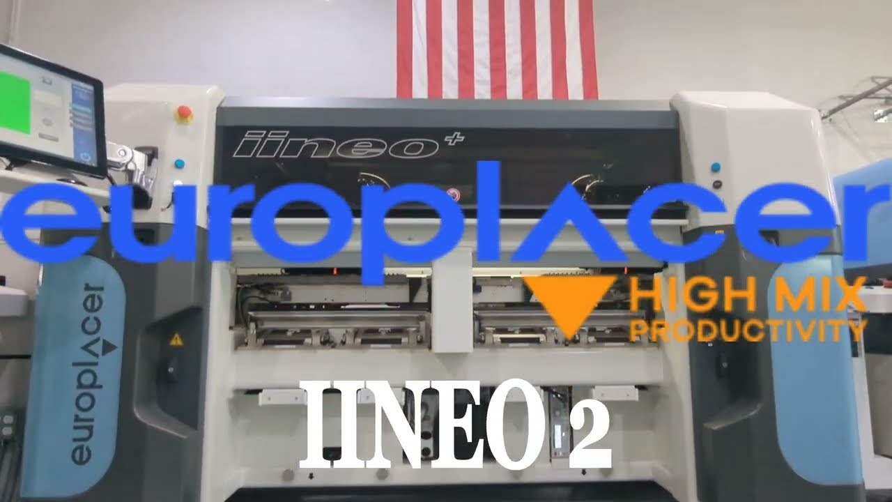 Europlacer IINEO 2 SMT Pick & Place Machine