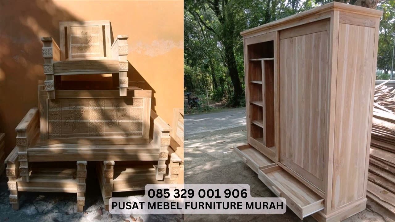 Produksi Mebel Dipan Kayu Jati Harga Murah Klaten