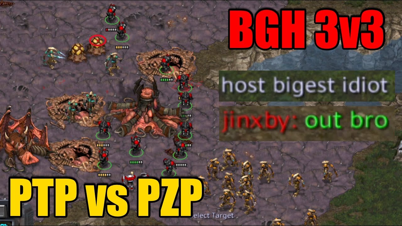 StarCraft BGH 3v3 - Big Game Hunters