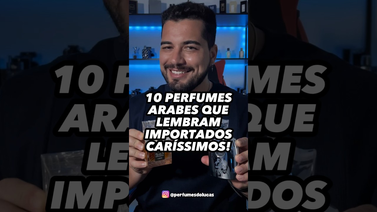 PERFUMES &Aacute;RABES QUE LEMBRAM IMPORTADOS CAROS 🔥 #shorts