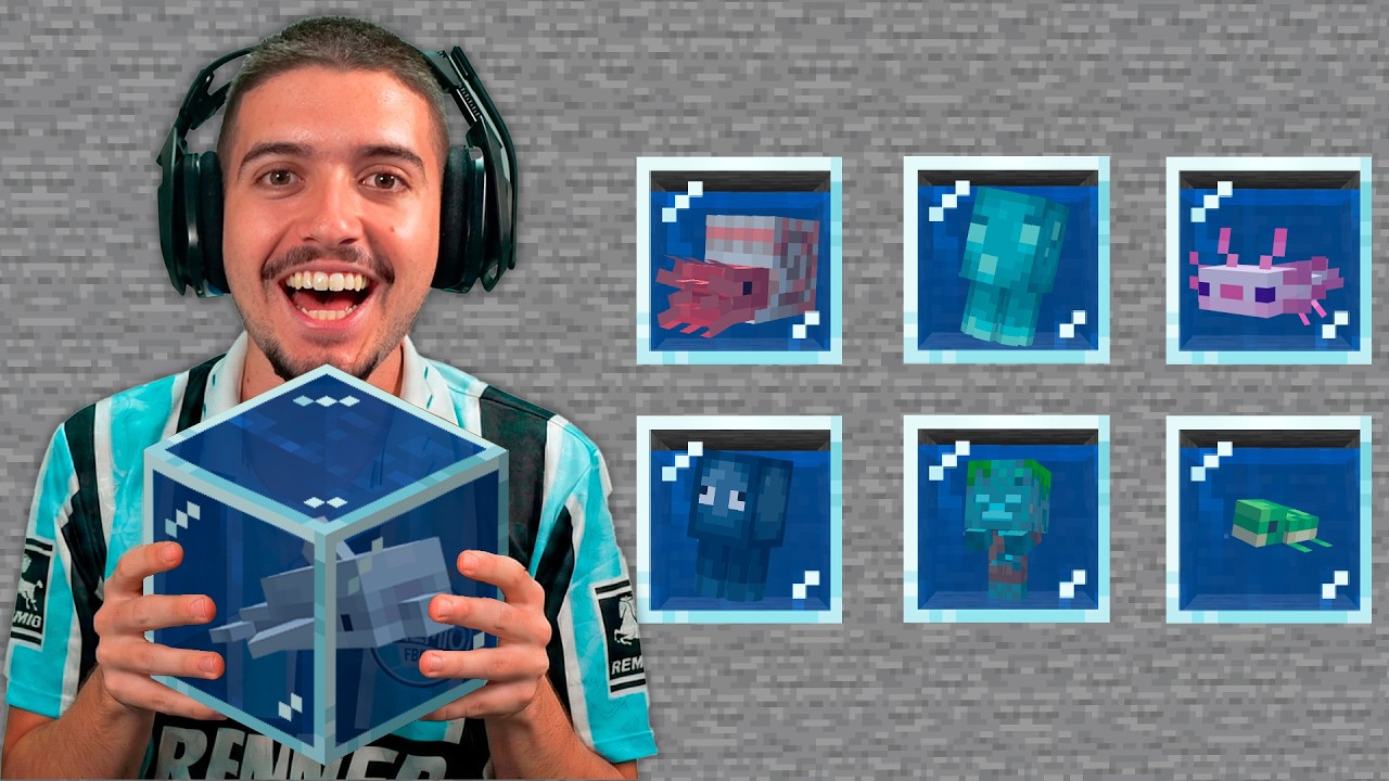 Geleia Land #04 - PRENDI TODOS BABY MOBS NUM AQUÁRIO