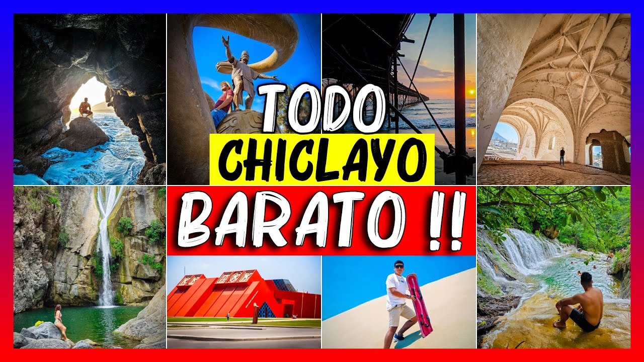 Chiclayo 2025 SUPER BARATO‼️🌉 28 Lugares turisticos en 6 dias ✈️🪂 4K Peru Lambayeque Turismo tours