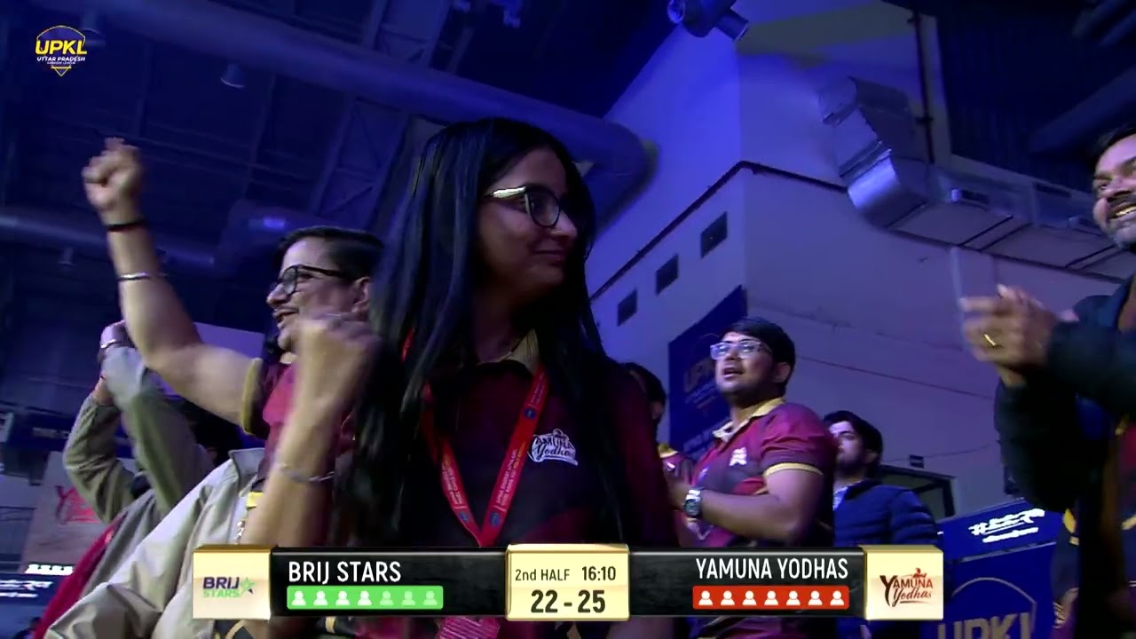 MATCH 6 - Yamuna Yodhas vs Brij Stars