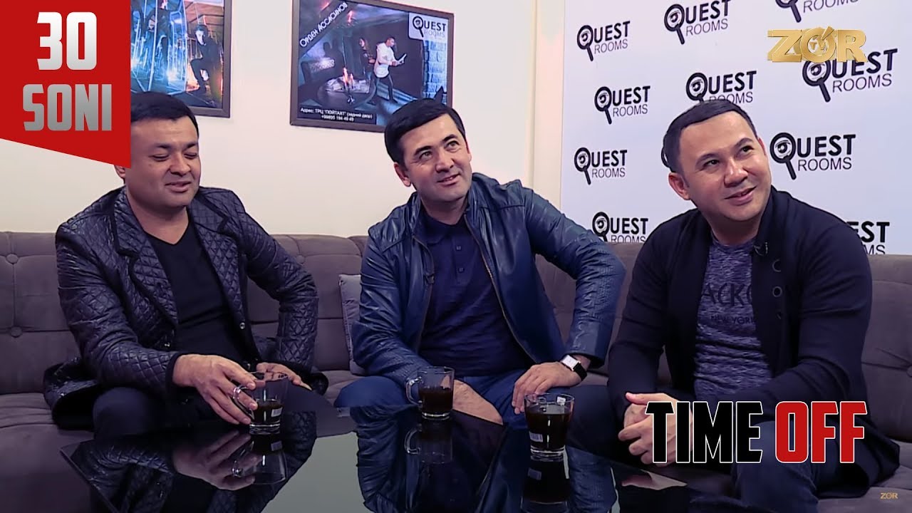 Time OFF 30-soni - Abdurashid Yo'ldoshev, Doston Ubaydullayev, Muzaffar Abduazimov (14.11.2017)