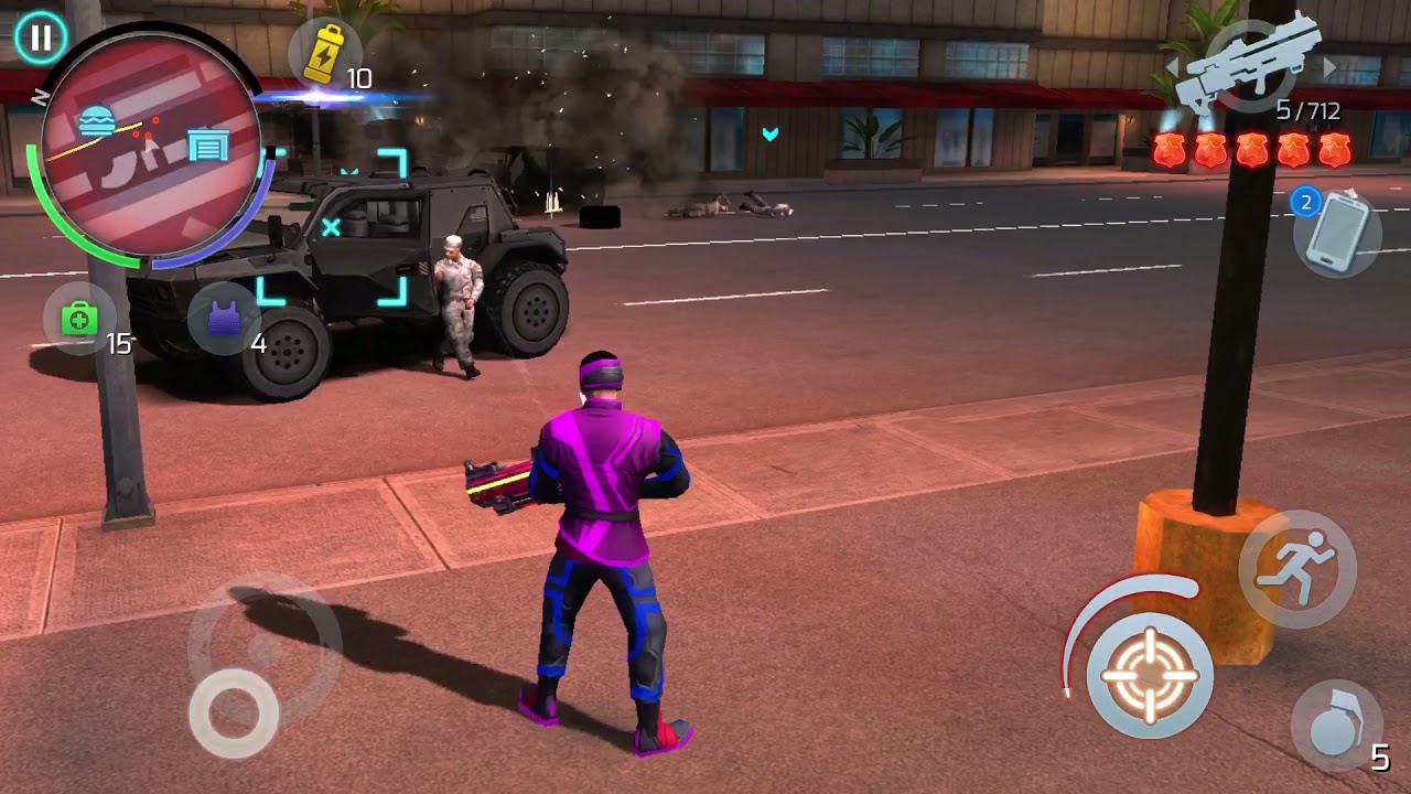 Gangstar Vegas - Destroying Everything with Colorblast destroyer