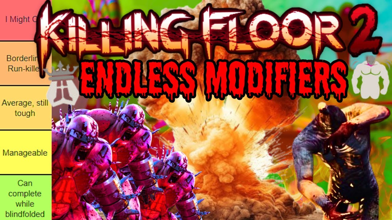 Killing Floor 2 Endless Mode Modifiers Tier List!
