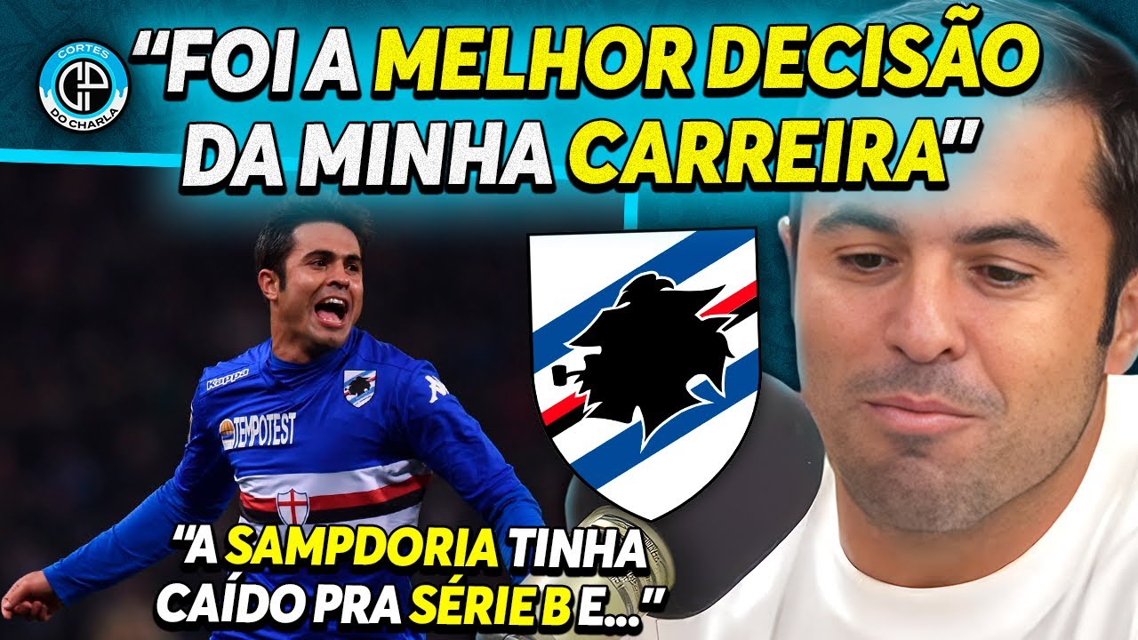 EDER ABRE O CORA&Ccedil;&Atilde;O PRA FALAR SOBRE A SAMPDORIA