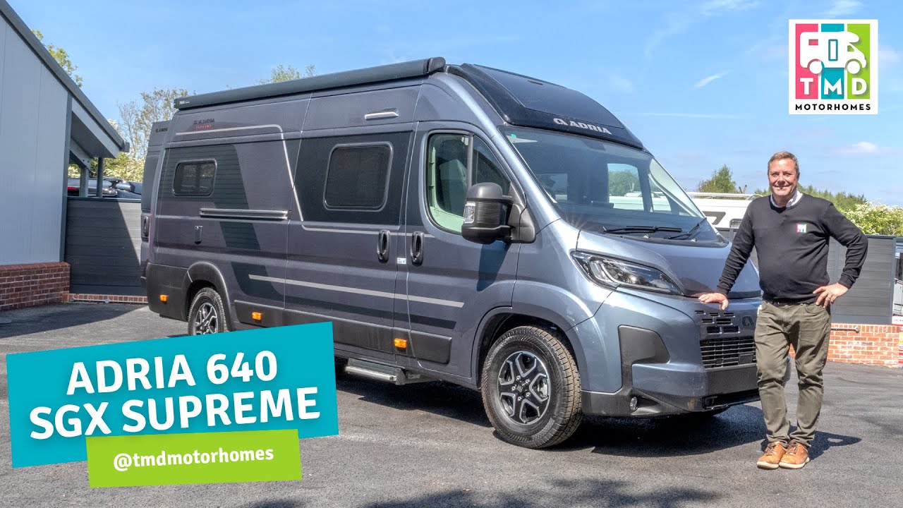Adria Twin Sports 640 SGX Supreme 🚐 | Ultimate Campervan with Pop-Top & Electric Bed!