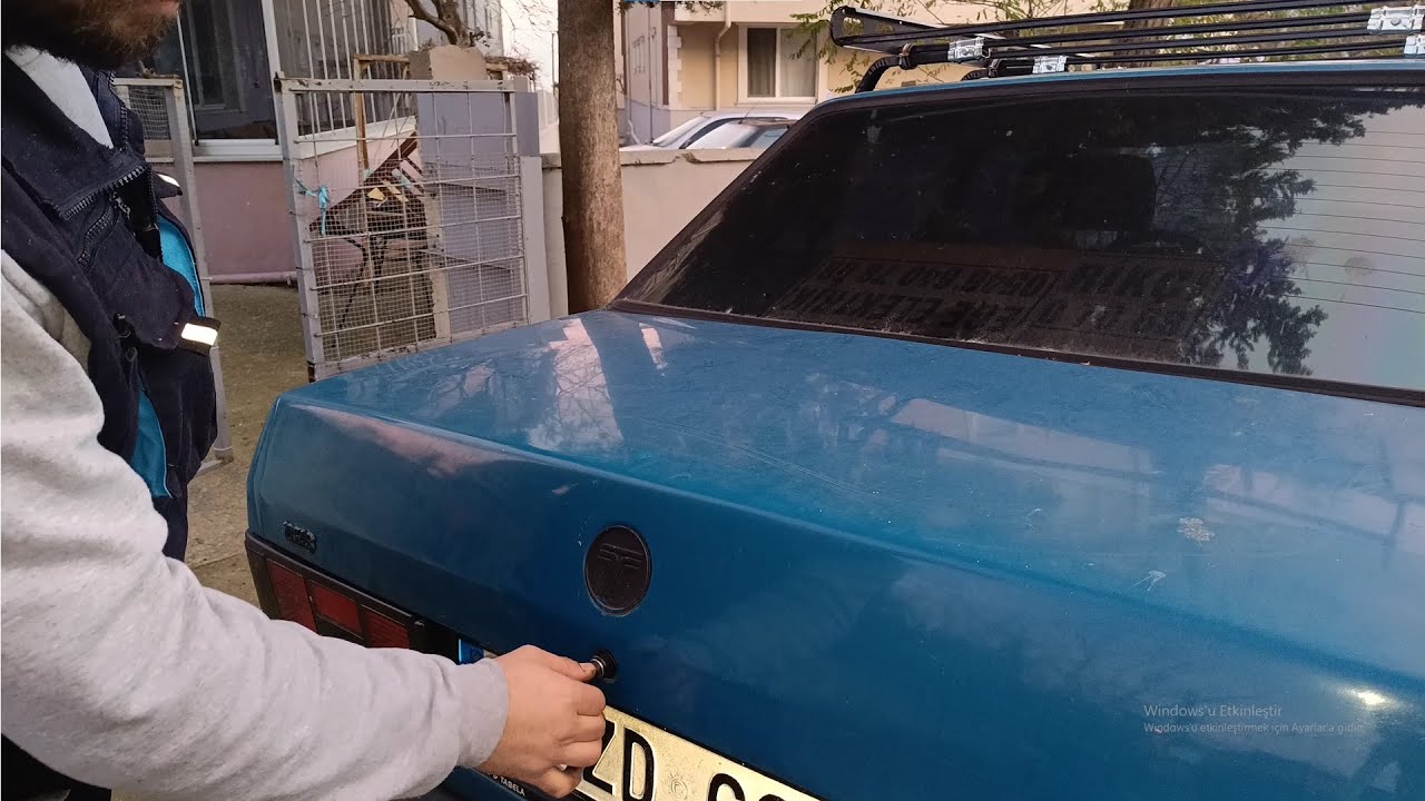 Kendin Al Kendin Tak ( Tofaş Doğan Bagaj Kilidi Göbek Değişimi ) Sadece 10 anahtar ve tornavida !!!