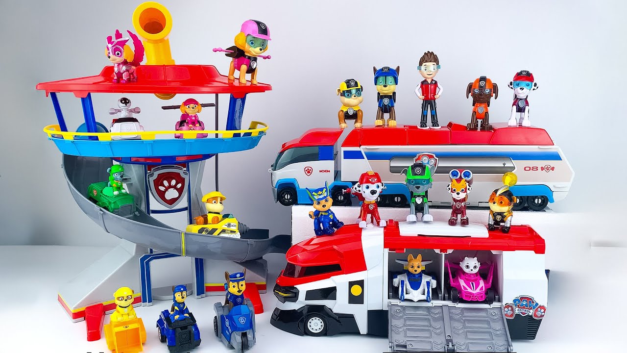 14 Minutes Satisfying with Unboxing Super Cool Paw Patrol Toys Collection ASMR | Review Toys