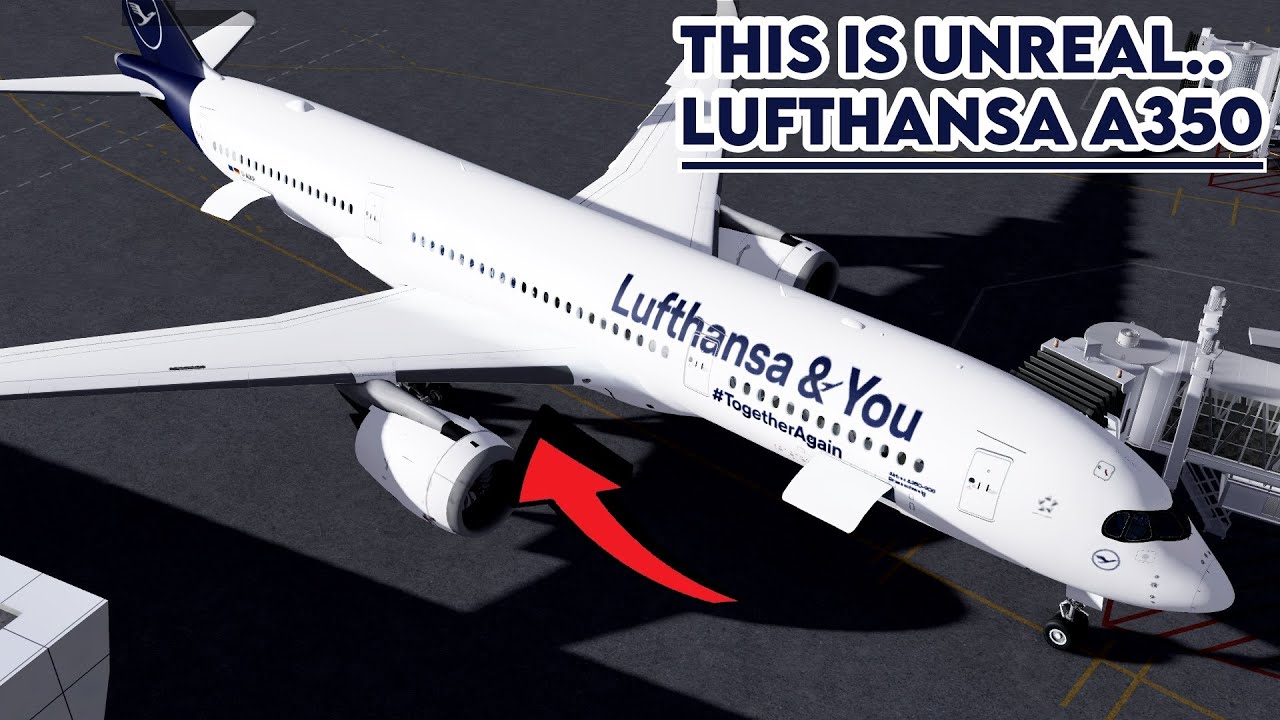 FLYING ON AN A350 WITH LUFTHANSA!