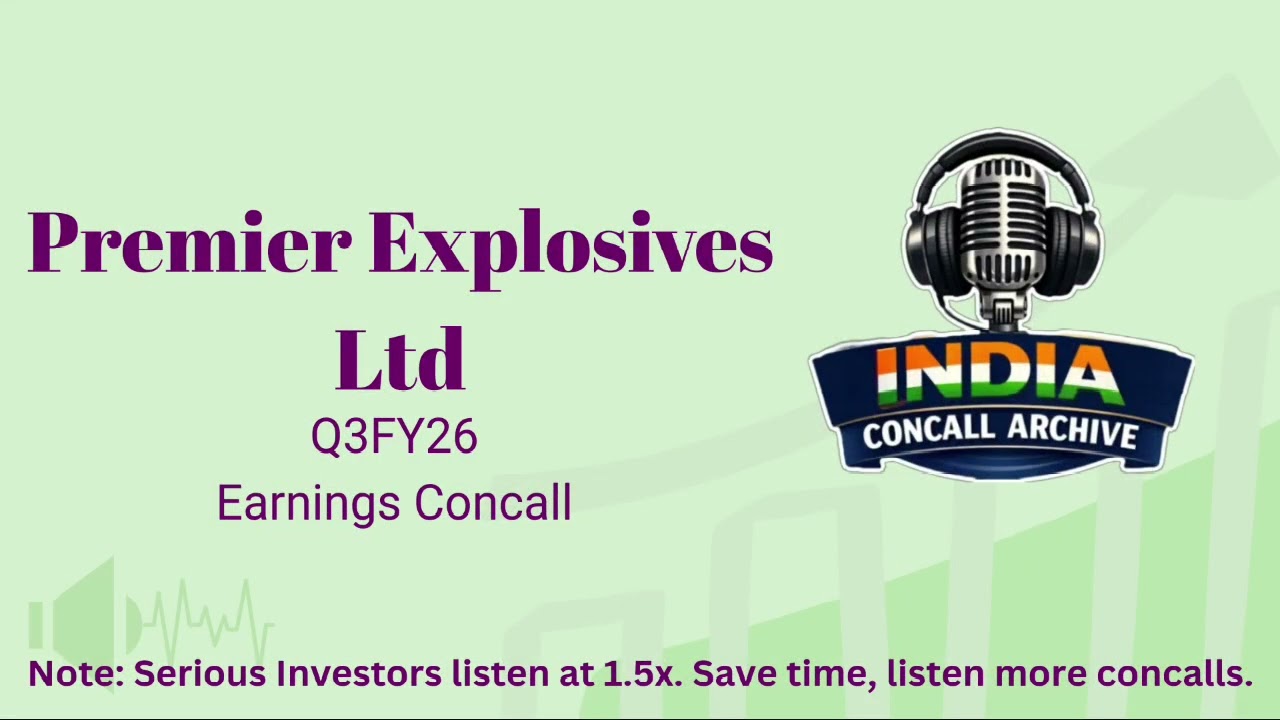 Premier Explosives Ltd | Q3FY26 Earnings Concall