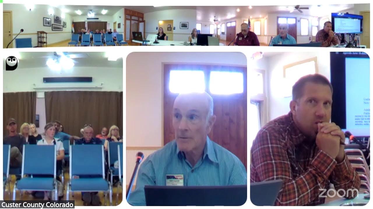 Custer County BOCC Meeting 6-19-2025