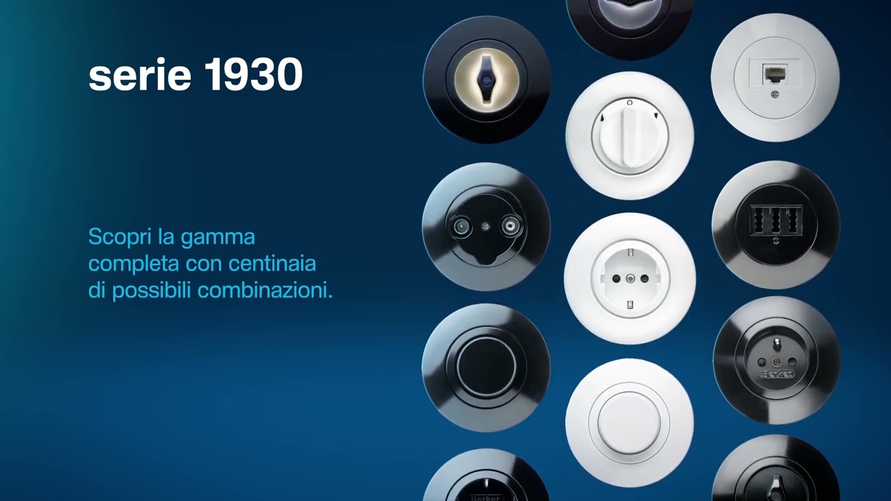 Serie civile Berker Serie 1930