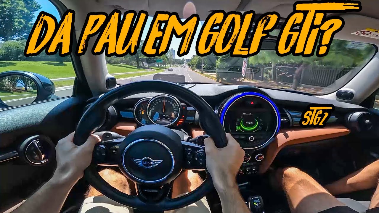 ACELERANDO TUDO MINI COOPER S STG2!🔥🚀 MOTOR DE BMW