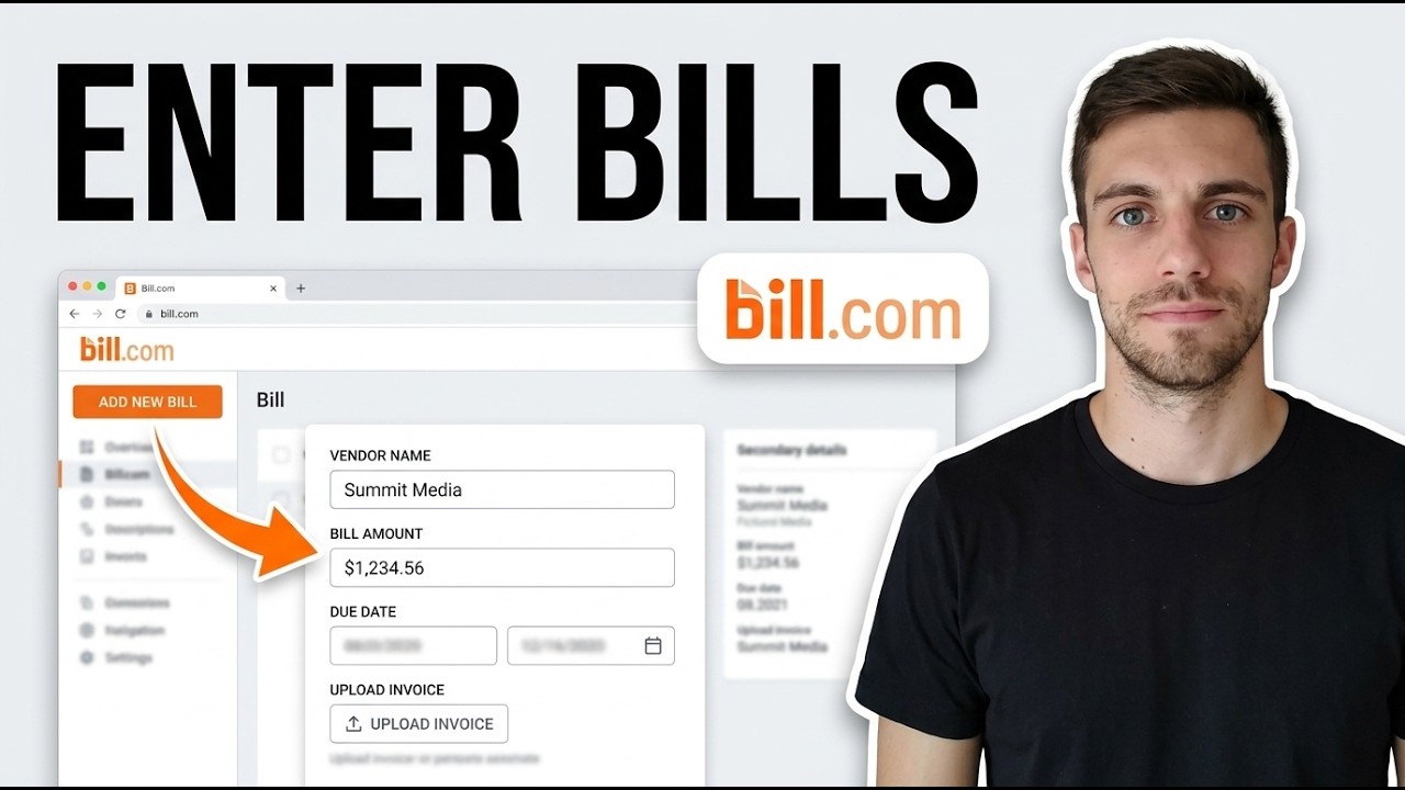 How To Enter Bills In Bill.com 2026 (Step by Step Guide)