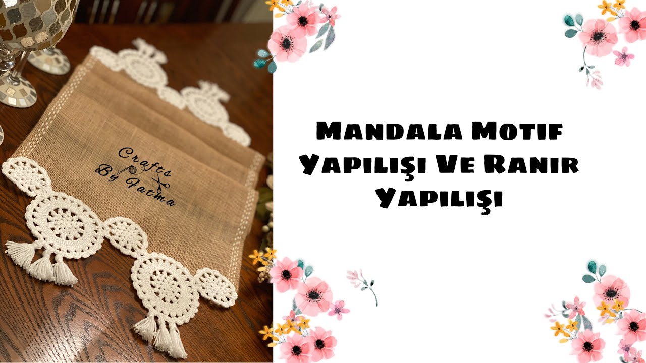 Mandala Motif Yapılışı Ve Ranır hazırlanışı