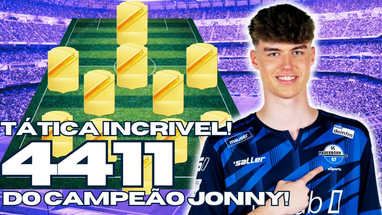 A TÁTICA SECRETA DO CAMPEÃO DA eCHAMPIONS LEAGUE: 4-4-1-1 DOMINE O EAFC 24!