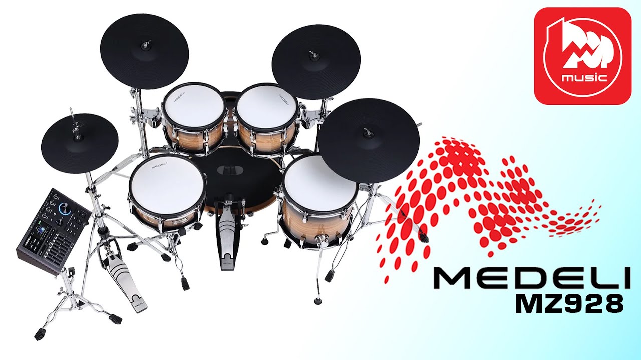Гибридная ударная установка MEDELI MZ928 || Топовый уровень