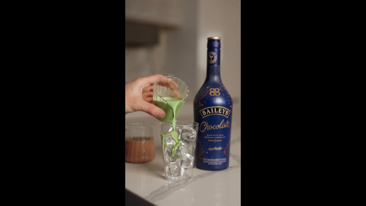 Baileys Dubai Chocolate Matcha Latte