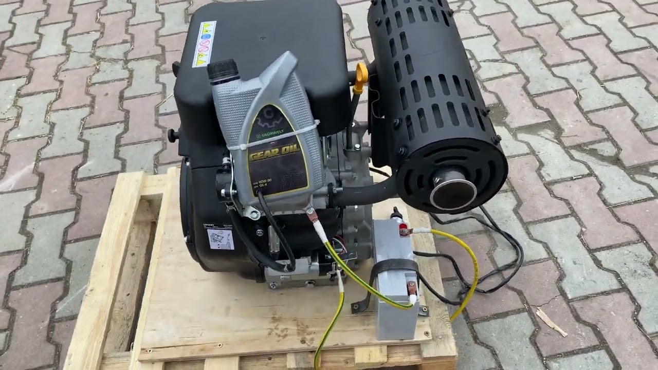 ODPALAMY SILNIK SPALINOWY LONCIN V2 36KM W SKLEPIE AGRORAY