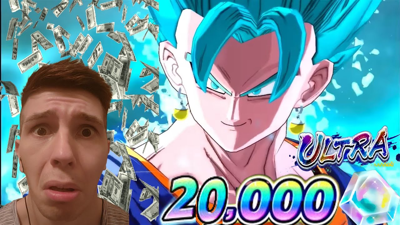 I Spent 300$ To Summon For ULTRA VEGITO BLUE!