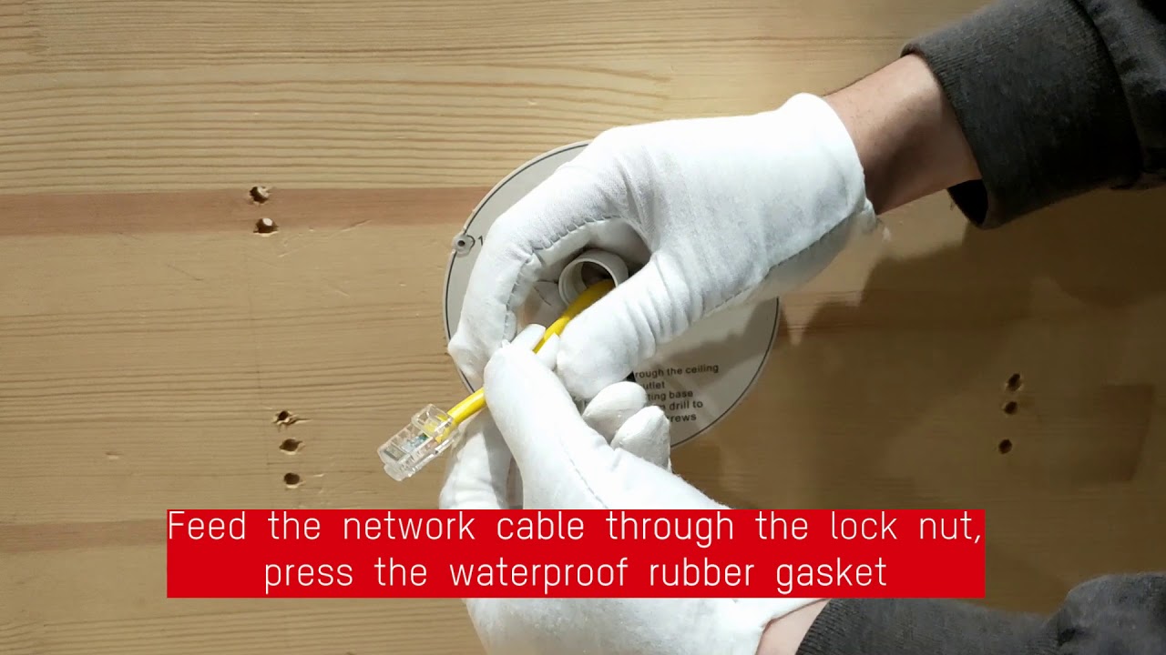 How to Install IP Turret Camera