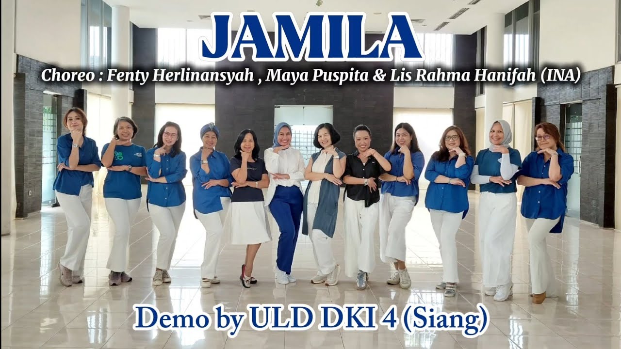 Jamila ~ Fenty Herlinansyah, Maya Puspita & Lis Rahma Hanifah (INA)| Demo by ULD DKI 4 siang 