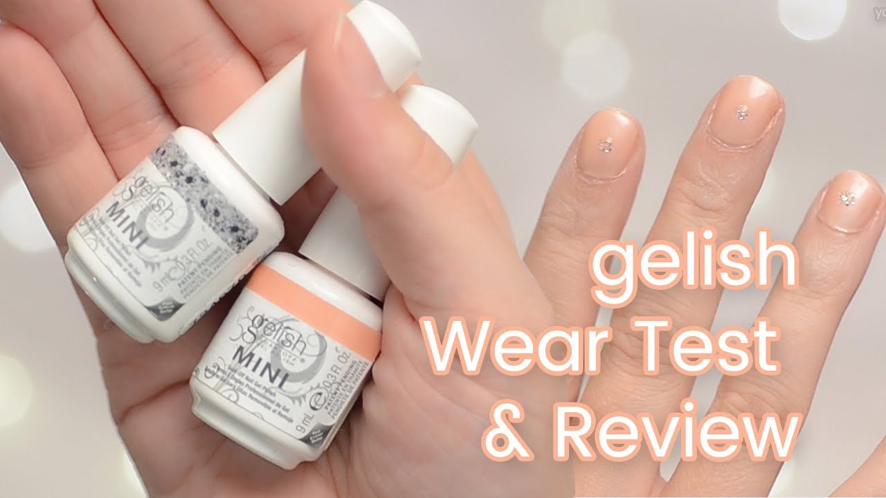 Gelish Mini Soak Off Gel Polish  Wear Test & Review | CORRIE V