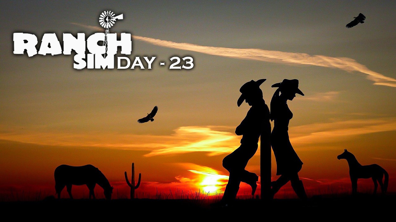 RANCH SIM SOUTH WEST | DAY 23 | 🔴LIVE | #976 #shreemanlegendlive #shorts #fun #war #games #ranchsim