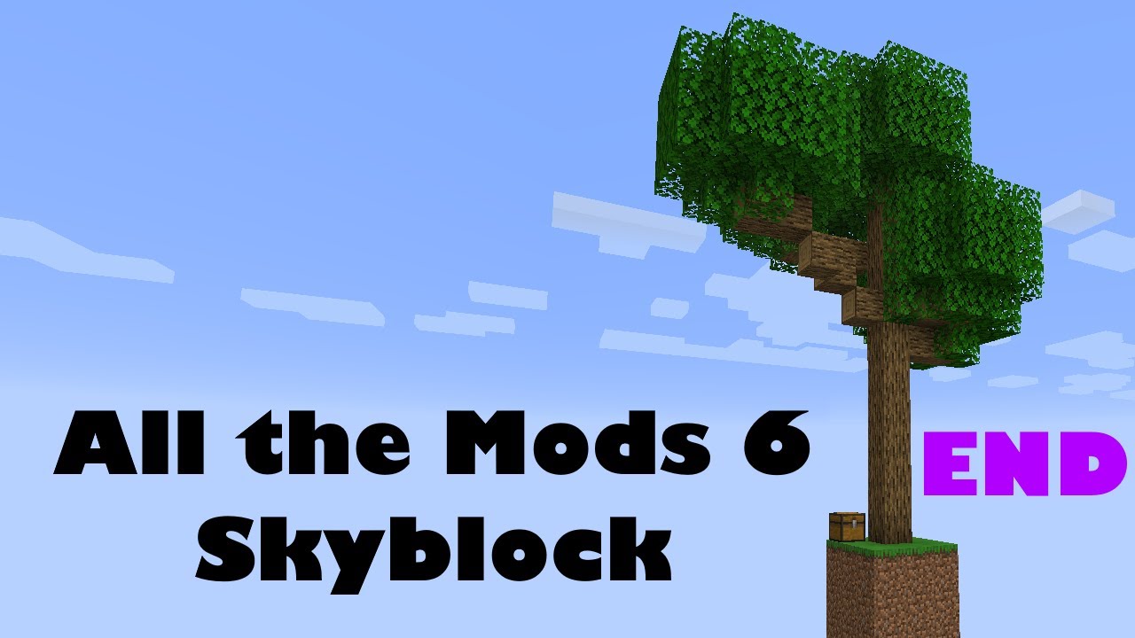 All the Mods 6: Skyblock - The End (Final chat and future talk)  [Old / Outdated Pedestals Content]