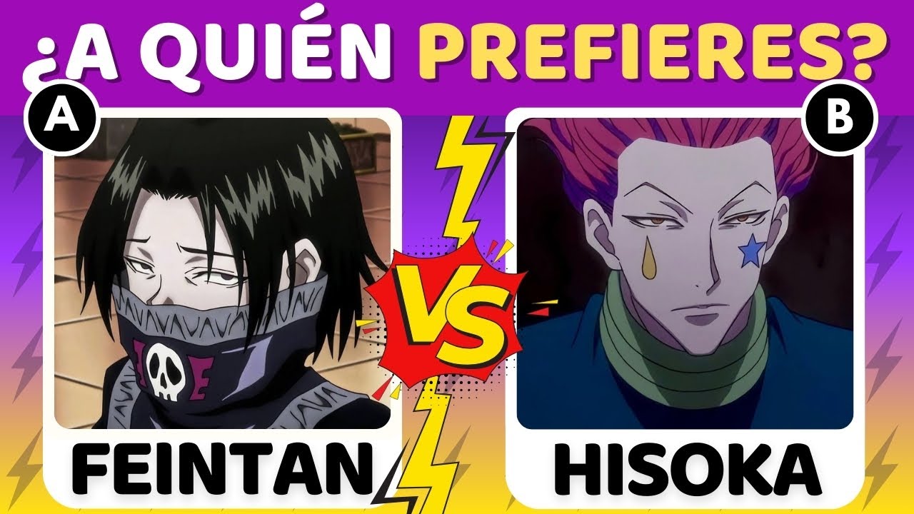 🔥¡¿A qué personaje de Hunter x Hunter prefieres?! ✨😱🔥/ Juegos de HUNTER X HUNTER✨