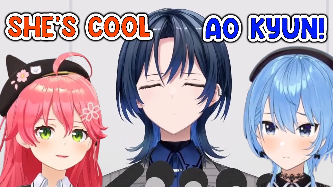 MiComet's reaction to Hiodoshi Ao kun's debut stream