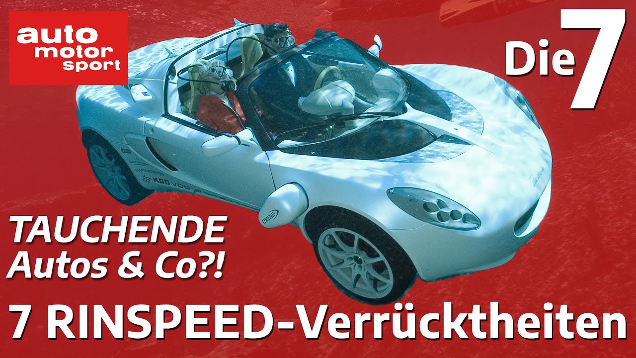 7 verrückte Rinspeed Studien - fantastische Real-Visionen made in Switzerland I auto motor und sport