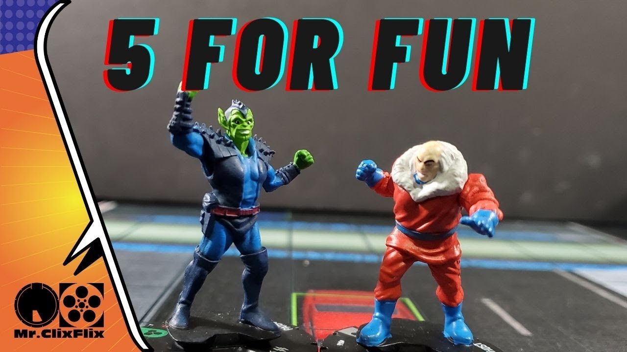 Heroclix Top 5 | Marvel Heroclix Fantastic Four Future Foundation
