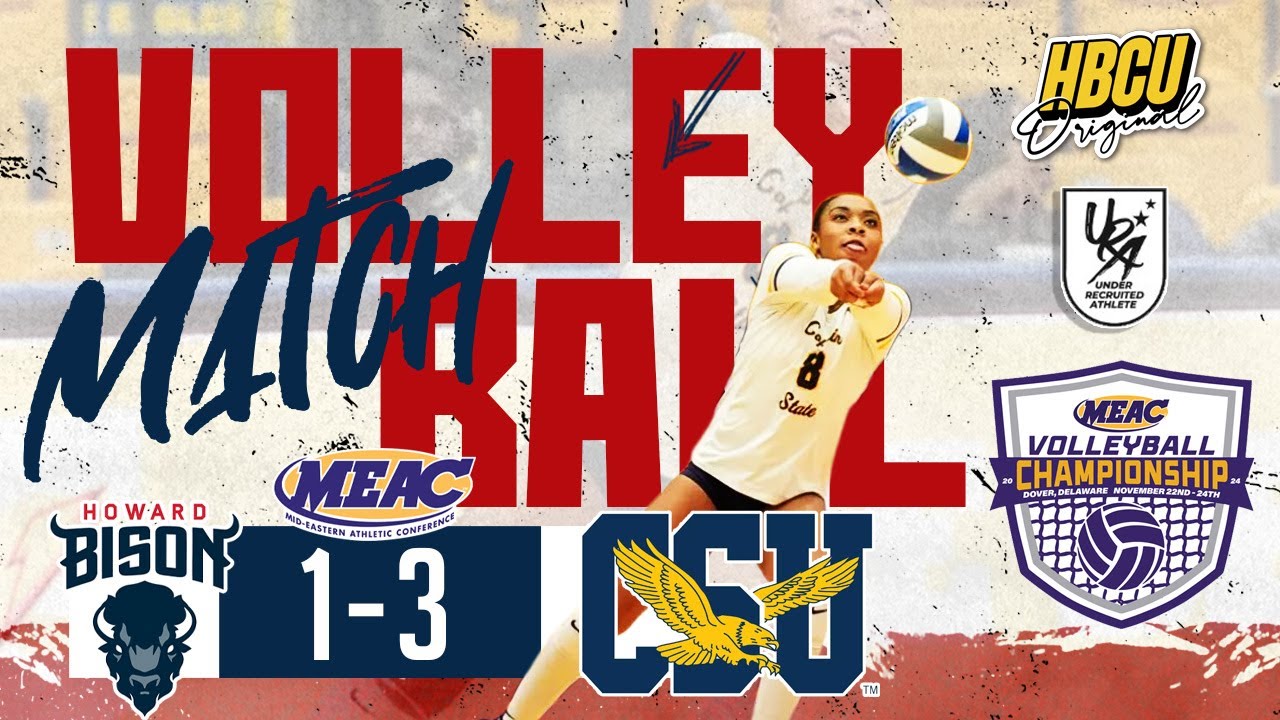 🏐 Coppin State University Wins the 2025 MEAC Volleyball Championship! Defeats Howard🏐