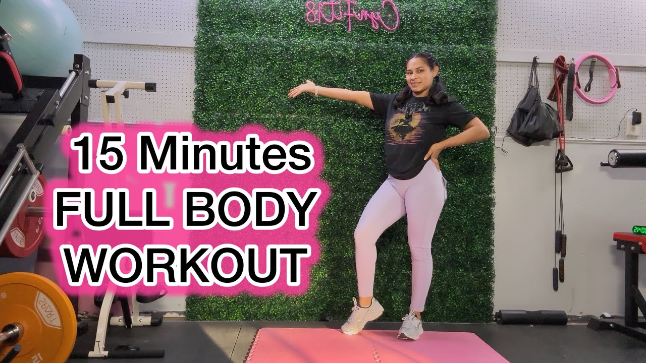 15 Minutes FULL BODY WORKOUT CHALLENGE 