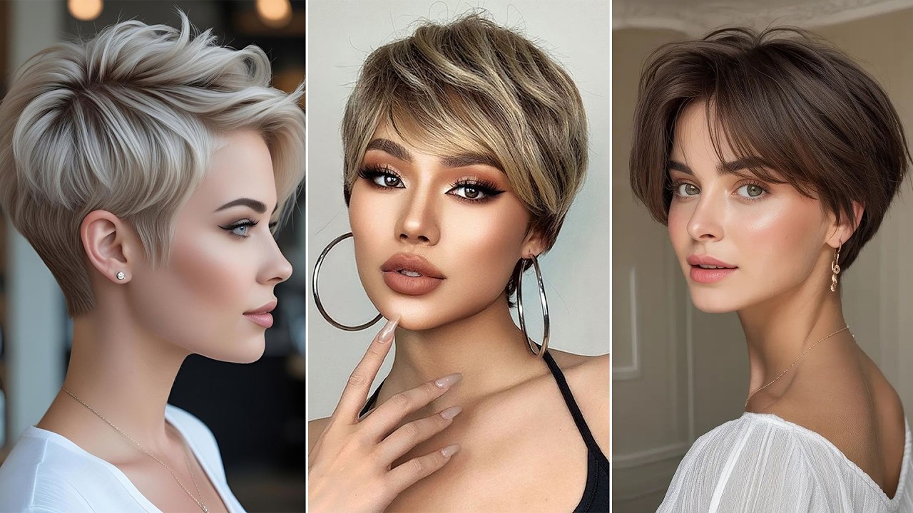 Pintrest Viral Pixie Cut Feminine Pixie Haircut The Power Of A Haircut ☠️🔥😈#haircuts #hairstyle