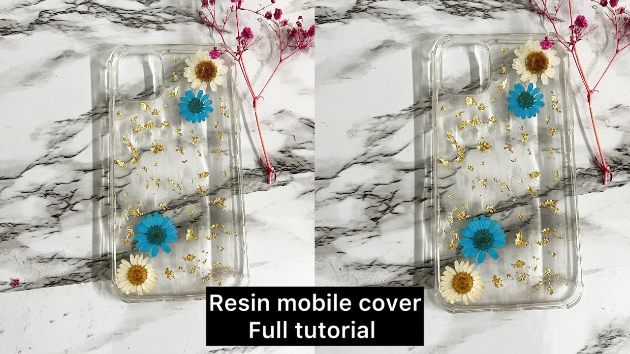 Resin mobile cover full tutorial