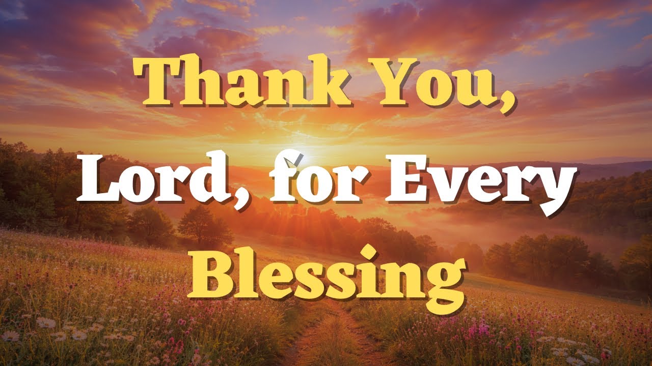 A Morning Prayer Before You Start Your Day | Start Your Sunday with Gratitude