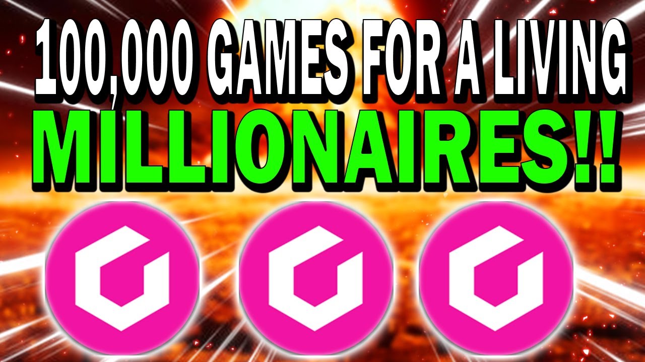 GAMES FOR A LIVING!! IF YOU HOLD 100,000 GFAL WATCH THIS!! *URGENT!!*