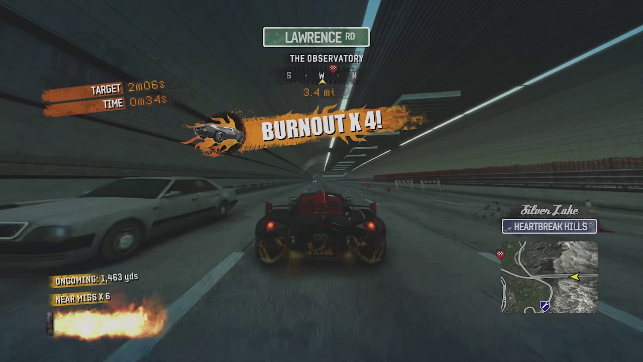 25 V16 Revenge Burning Route 1:34.98 - Burnout Paradise Remastered PS4