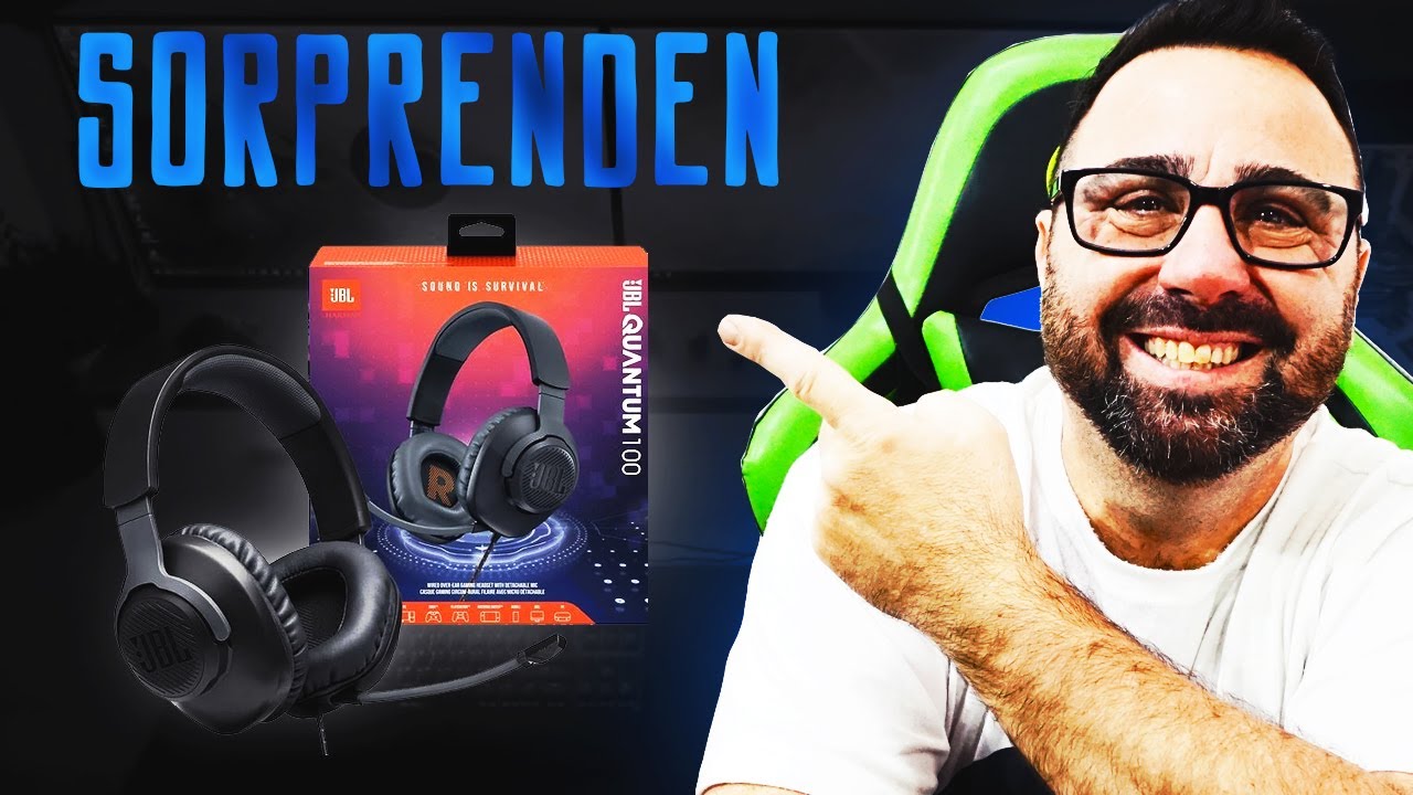 Sorprendentemente Gamers - JBL Quantum 100
