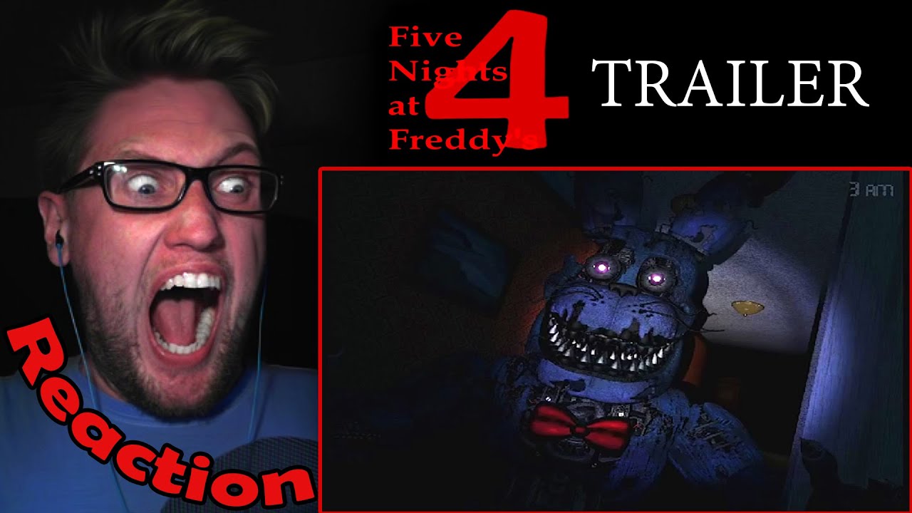 Five Nights at Freddy's 4 Trailer REACTION! | FREDLINGS! |